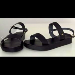 BNIB Ancient Greek Clio Platform Sandals